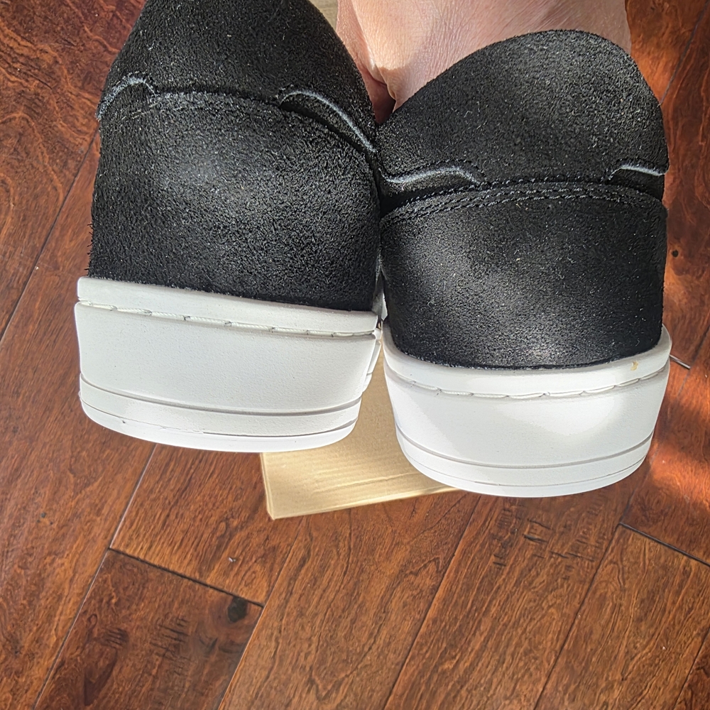Suede Black Men's Sneakers - Picture 7 of 10